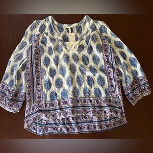Joie Frazier blouse, size medium, new with tags